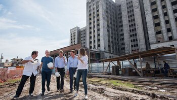 Rodríguez Larreta y Diego Santilli