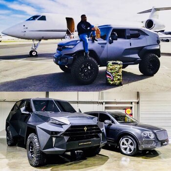 El actor Jamie Fox junto