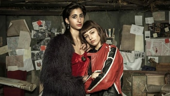 Con Úrsula Corberó, “Tokio” en