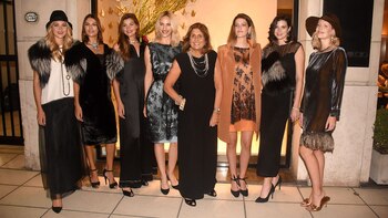 Silvia Miccio, junto a sus