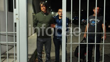 Blaksley tras su detención en