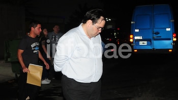 Alejandro Carozzino, detenido junto a