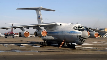 El avión Ilyushin 76 (IL-76)