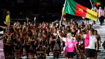 La delegación de Camerún en los Juegos de la Commonwealth (Reuters)