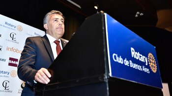 Cornejo criticó en duros términos