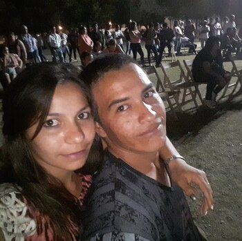 Magdalí Romero y Cristian Savalichi eran pareja