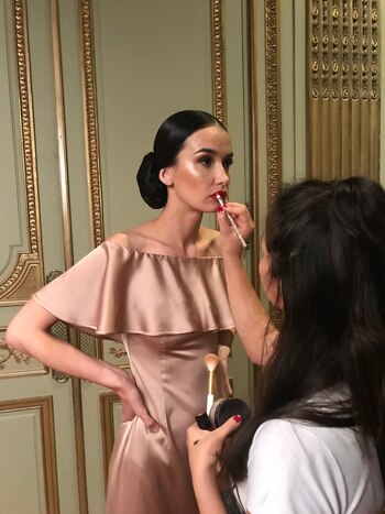 Andrea Abrego con los últimos