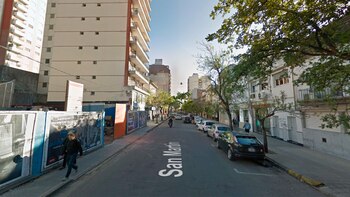 La calle San Martín al