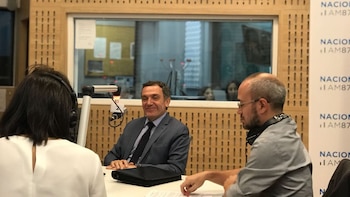 Santiago Cantón en el programa