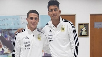 Fabricio Bustos y Maxi Meza,