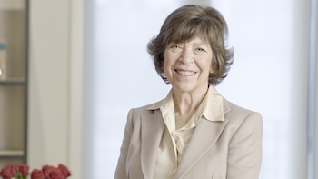 La doctora Silvia Gold, presidente