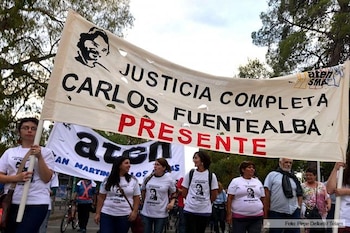 Marcha en un aniversario de