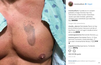 Así recibió Flavio a su