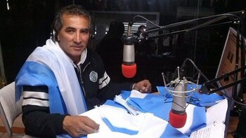 Rodolfo Uriza, de FM La Gente, ayudó a Yolanda.