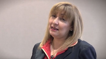 La secretaria de Relaciones Institucionales de San Juan, Elena Peletier.