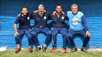 El cuerpo técnico del flamante