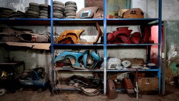 Las piezas originales de las