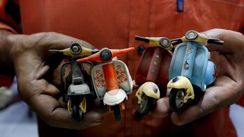 Una colección de memorabilia de