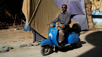 El periodista Nazeer Udding Siddiqui,