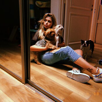 Marta y su nuevo tatuaje.