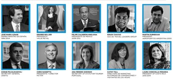 Algunos de los oradores de