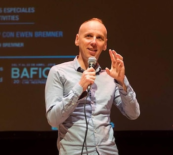 El actor realizó un workshop