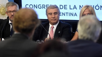 Oscar Aguad ante la Comisión