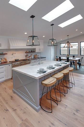 Una cocina con aire neo