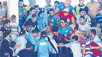 “Sapito” Gómez (círculo) está acusado