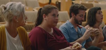 Los voluntarios, ya hipnotizados, probando