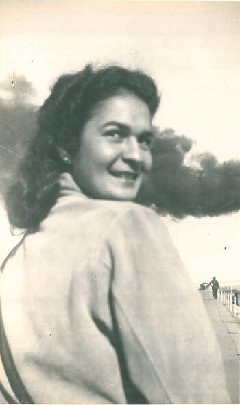 Muy joven, cuando estudiaba con