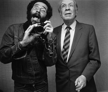 Vasco Szinetar y Jorge Luis