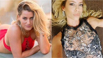 Mica y Nicole, enfrentadas. (Foto