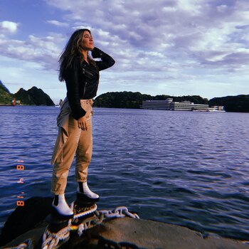 Agradecida con la vida. (Foto