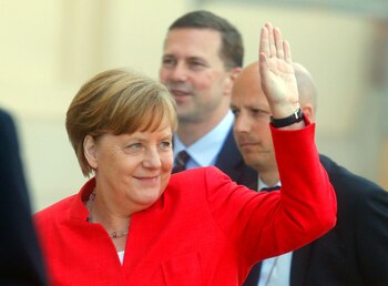La canciller Angela Merkel (REUTERS/Hannibal