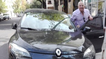 Roberto Rosano, el infractor, sonrió