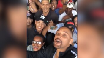 Will Smith causa furor en