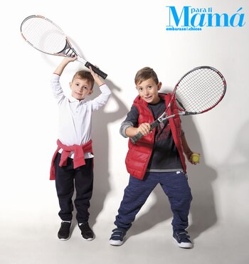 Bruno: chomba manga larga blanca