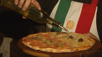 Pizzas y pastas, dos platos