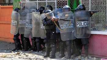 La Policía reprimió las protestas