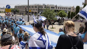 La delegación argentina en la