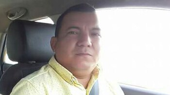El taxista Rodrigo Higuera Ramírez