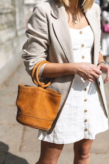 Los blazers de crepe son