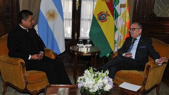 Los cancilleres Jorge Faurie y