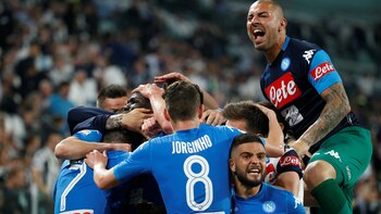 Napoli festejó en Turín