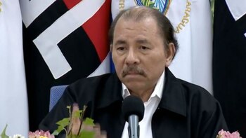 El presidente de Nicaragua Daniel