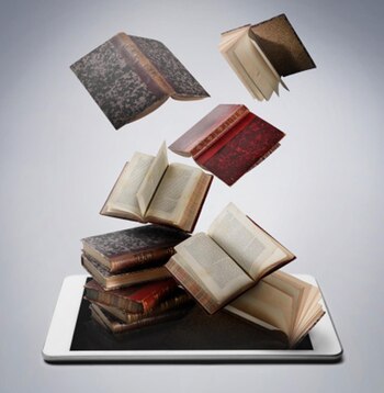 Los libros ya no solo