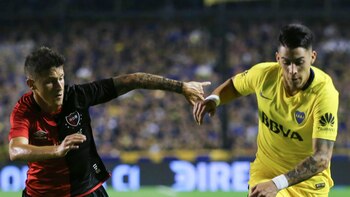 Cristian Pavón hizo una jugada