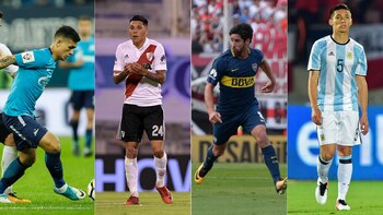 Leandro Paredes, Enzo Pérez, Pablo