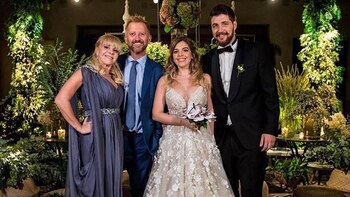 Dalma Maradona y Andrés Caldarelli,